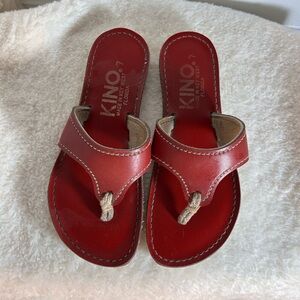 KINO SANDALS| LILY in Red and Blue/Orange|Vacation| Travel|Key West| Bundle $40